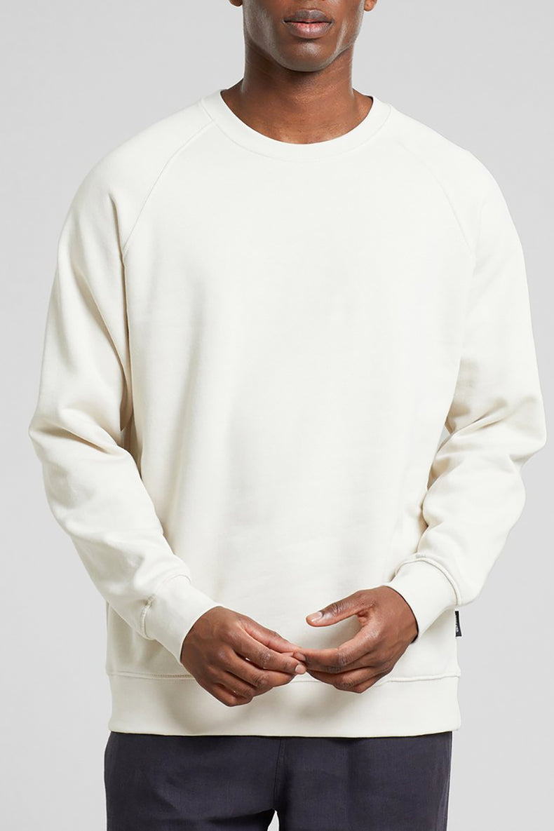 Oat White Rainy Day Malmoe Base Sweatshirt