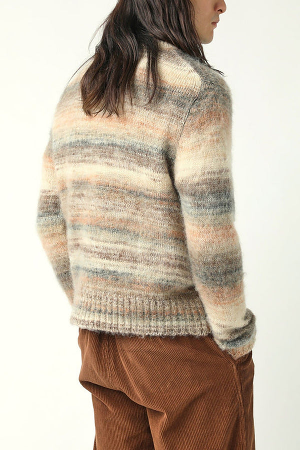 Natural Space Dye Mohair Jumper