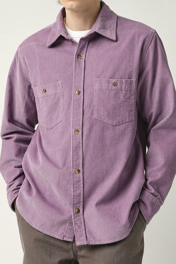 Purple Corduroy Shirt