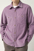 Purple Corduroy Shirt