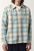 Blue Acid Plaid Lake View Shirt