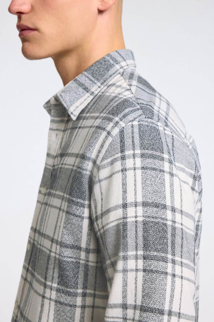 Egret Checks Owen Flannel Shirt