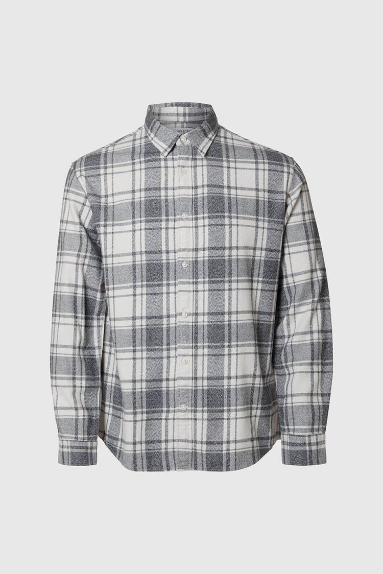 Egret Checks Owen Flannel Shirt