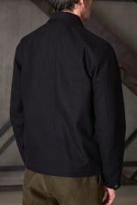 Black Eco Moleskin Asir Jacket