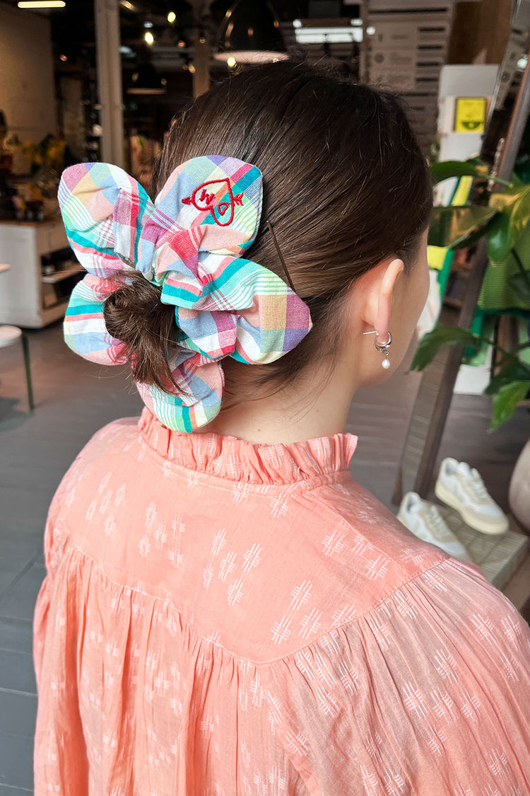 Multi Flower Scrunchie