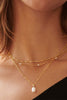 Gold Isla Tidal Twist Necklace