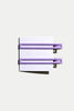 Lilac Leia Hair Clips Set