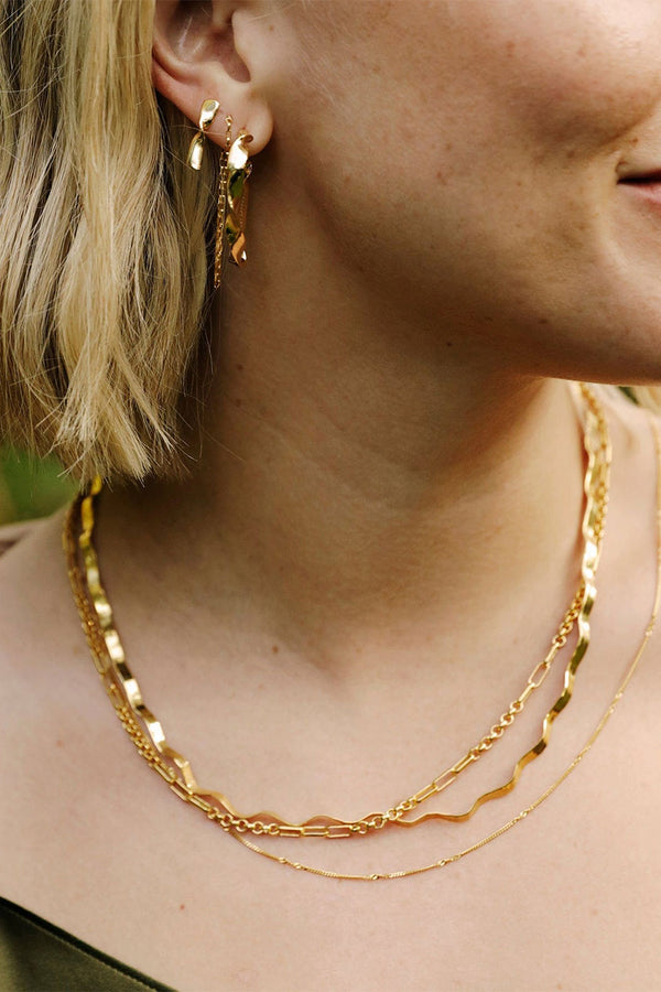 Gold Plated Estee Lalonde Forever Chain Necklace