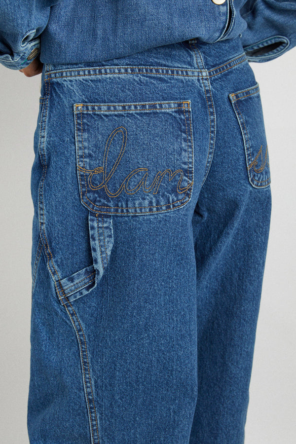 Washed Blue Dion Jeans