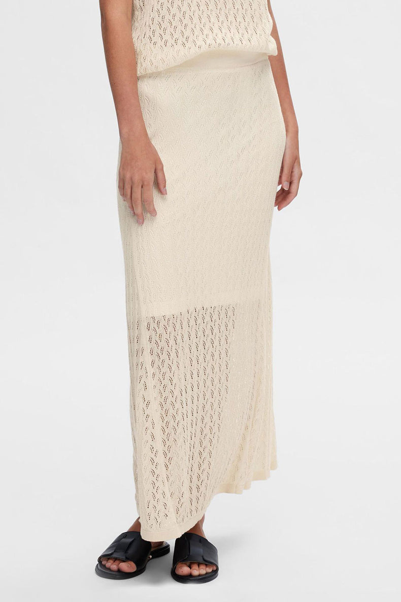 Birch Agny Long Knit Skirt