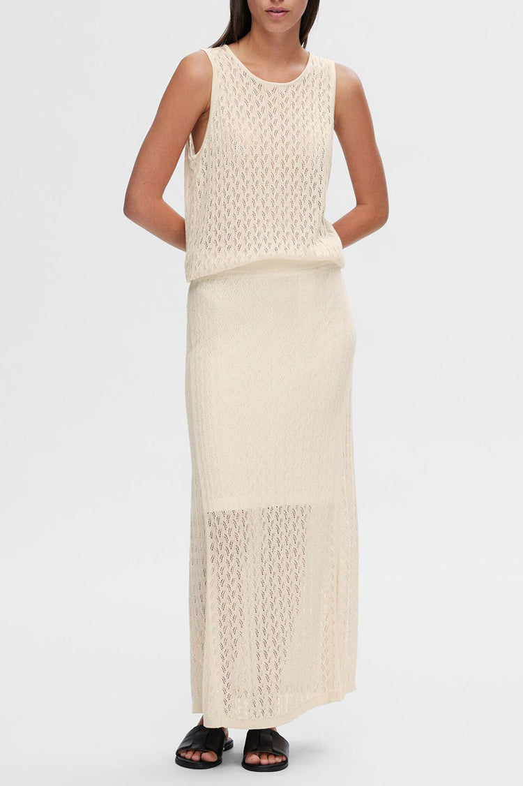 Birch Agny Long Knit Skirt