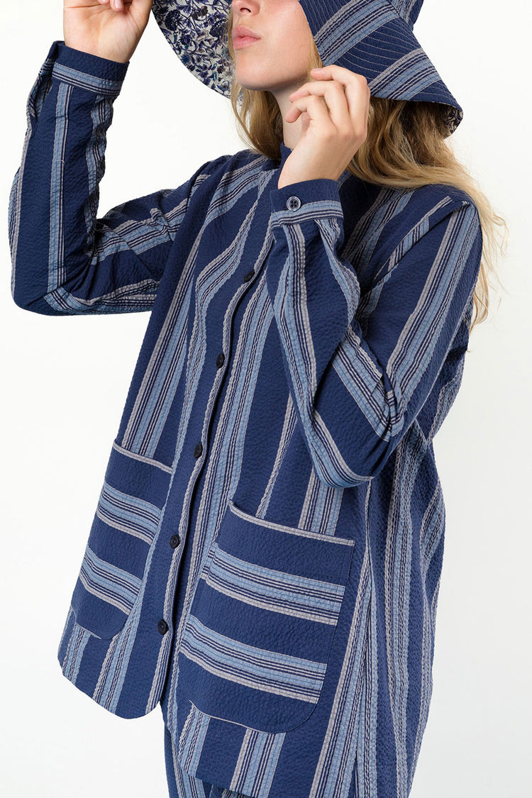 Structured Stripe Delores Jacket