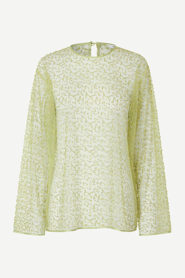 Green Sheen Samally Blouse