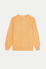 Orange Bicolor Sweatshirt Womens