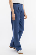 French Blue Womens Pants