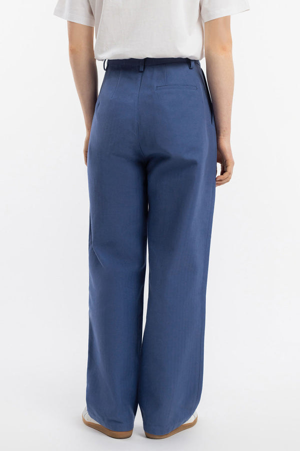 French Blue Womens Pants