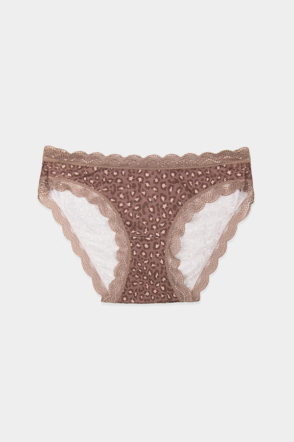 Neutral Leopard Taupe The Original Knicker