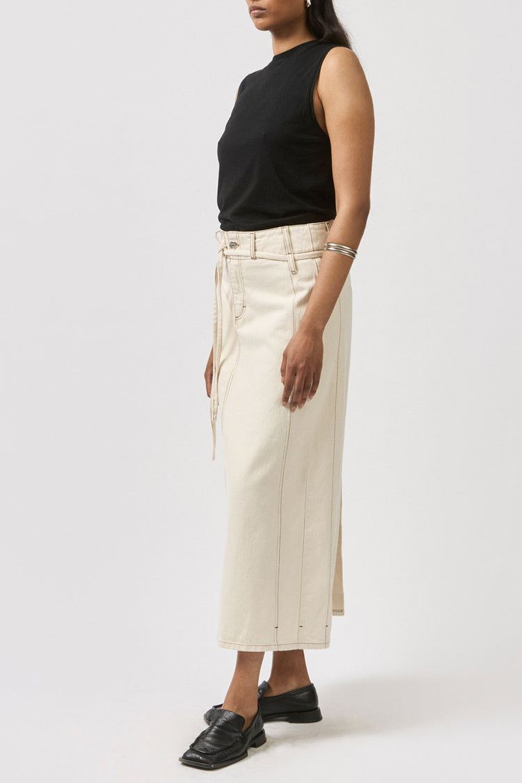 Natural Serene Maxi Skirt