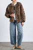 Leopard Macy Quilted Jacket