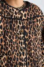 Leopard Macy Quilted Jacket