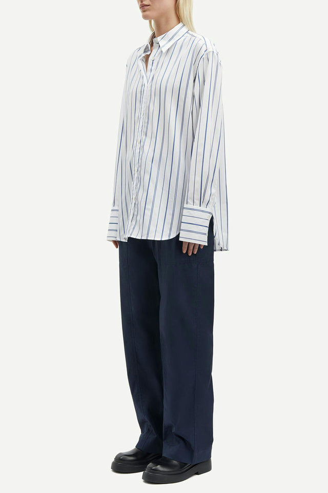 True Navy Stripe Salovas Shirt