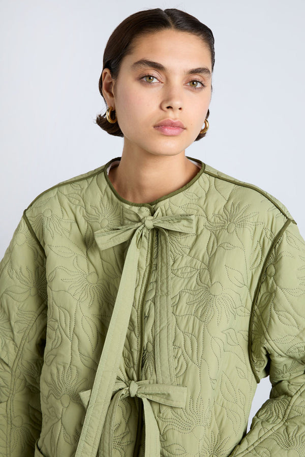 Green Valentine Reversible Liner Jacket