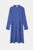 Amparo Blue Check Pop Dupina Dress