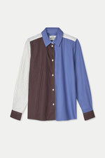 Grid Amparo Blue Crane Shirt