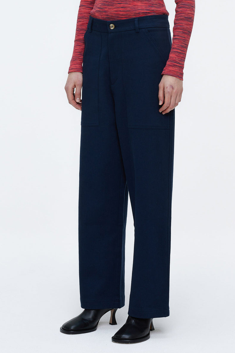 Navy Animal Pants