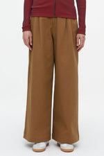 Camel Pan Smokey Trousers