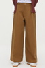 Camel Pan Smokey Trousers