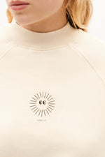 Soleil White Fantine Sweatshirt