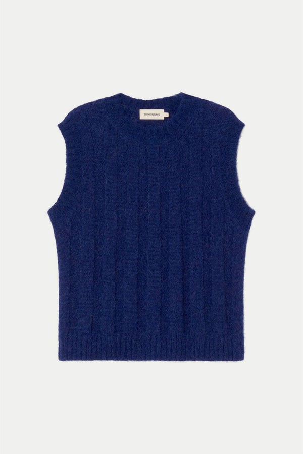 Klein Blue Kelly Knitted Vest