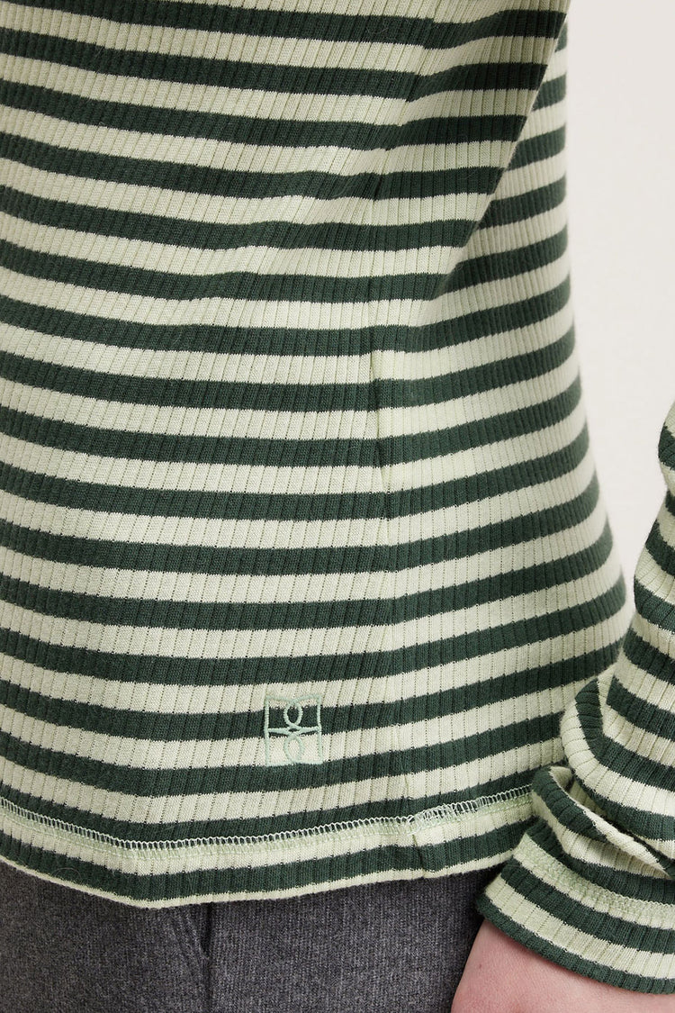 Green Stripe Viory T-Shirt