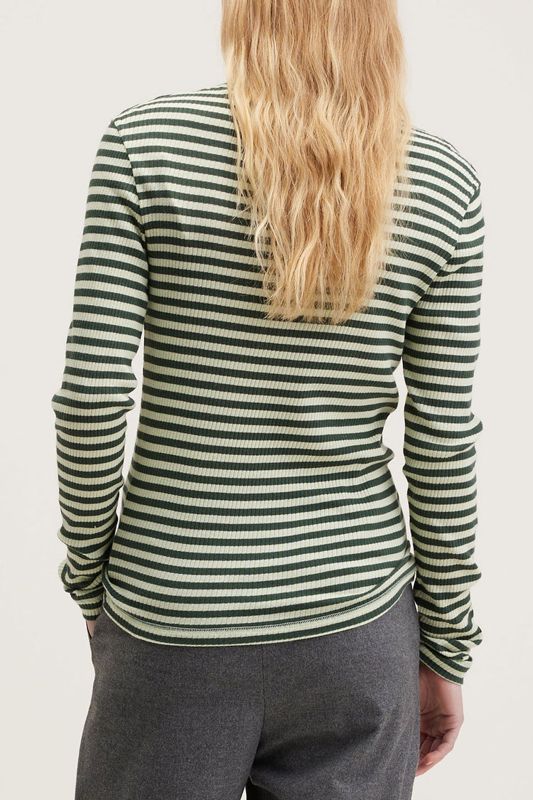 Green Stripe Viory T-Shirt