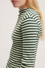 Green Stripe Viory T-Shirt