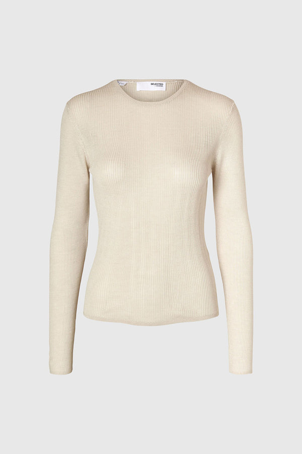 Birch Naja Knit O Neck Top