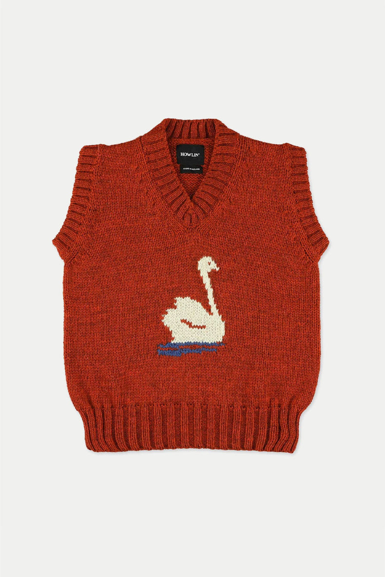 Orange Free All Swans Slipover