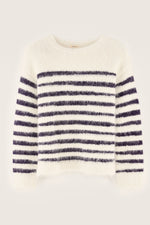 Navy Stripe Decat Jumper