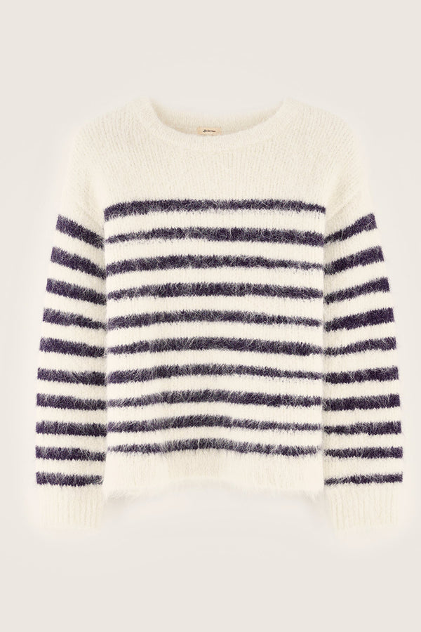 Navy Stripe Decat Jumper