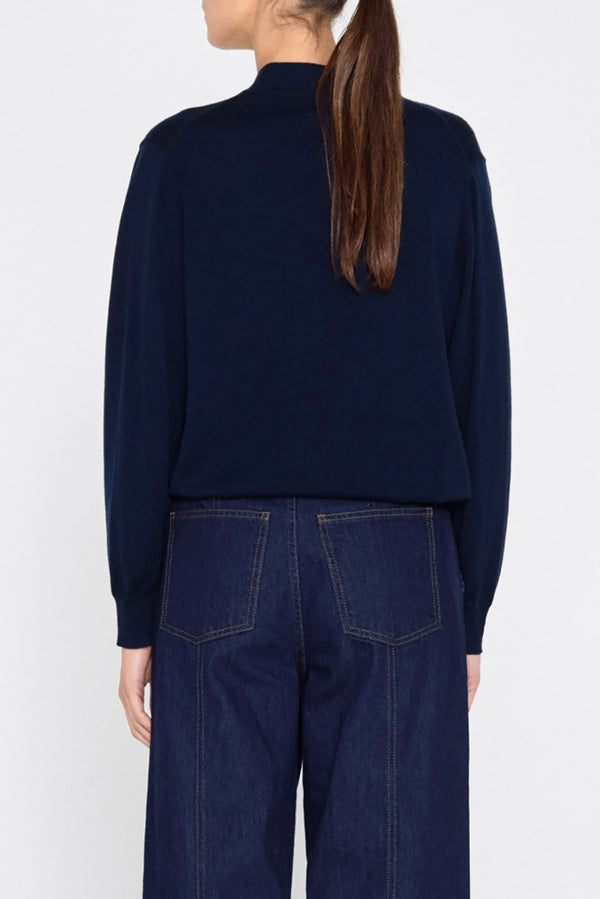 Navy Lara Bows Cardigan