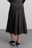 Gun Metal Lurex Saga Skirt