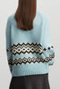 Iced Aqua Recycled Iceland Bjarki Sweater