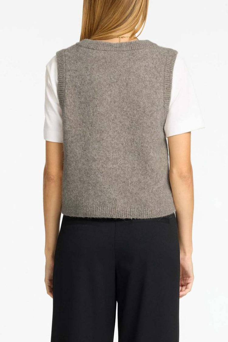 Irish Cream Ava Knit Vest