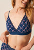 Midnight Bow Lace Bralette