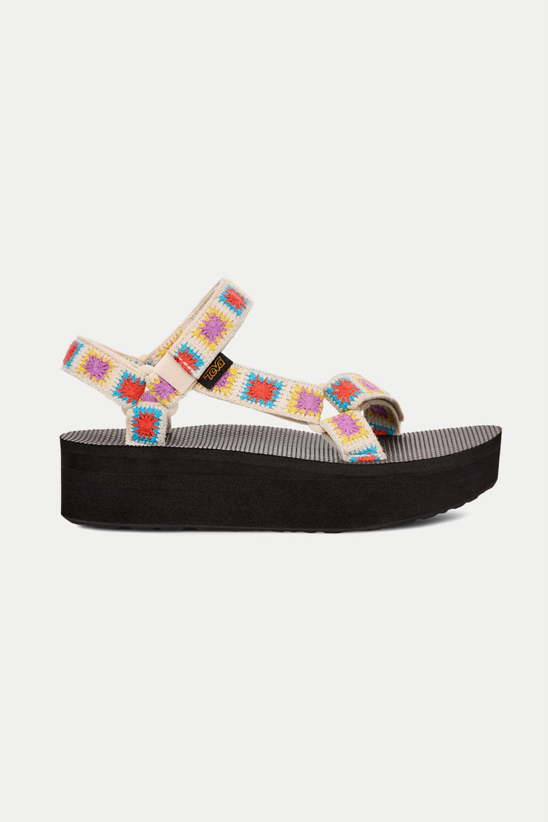 Explore Crochet Flatform Universal Sandal