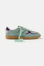 Rife Blue TB490 Leather Sneakers