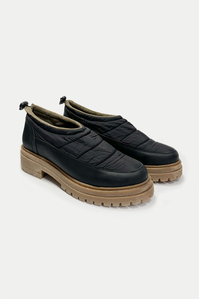 Black Redon Slip On Shoes