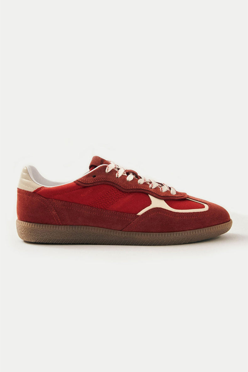 Tb.490 Rife Sheen Red Leather Sneakers