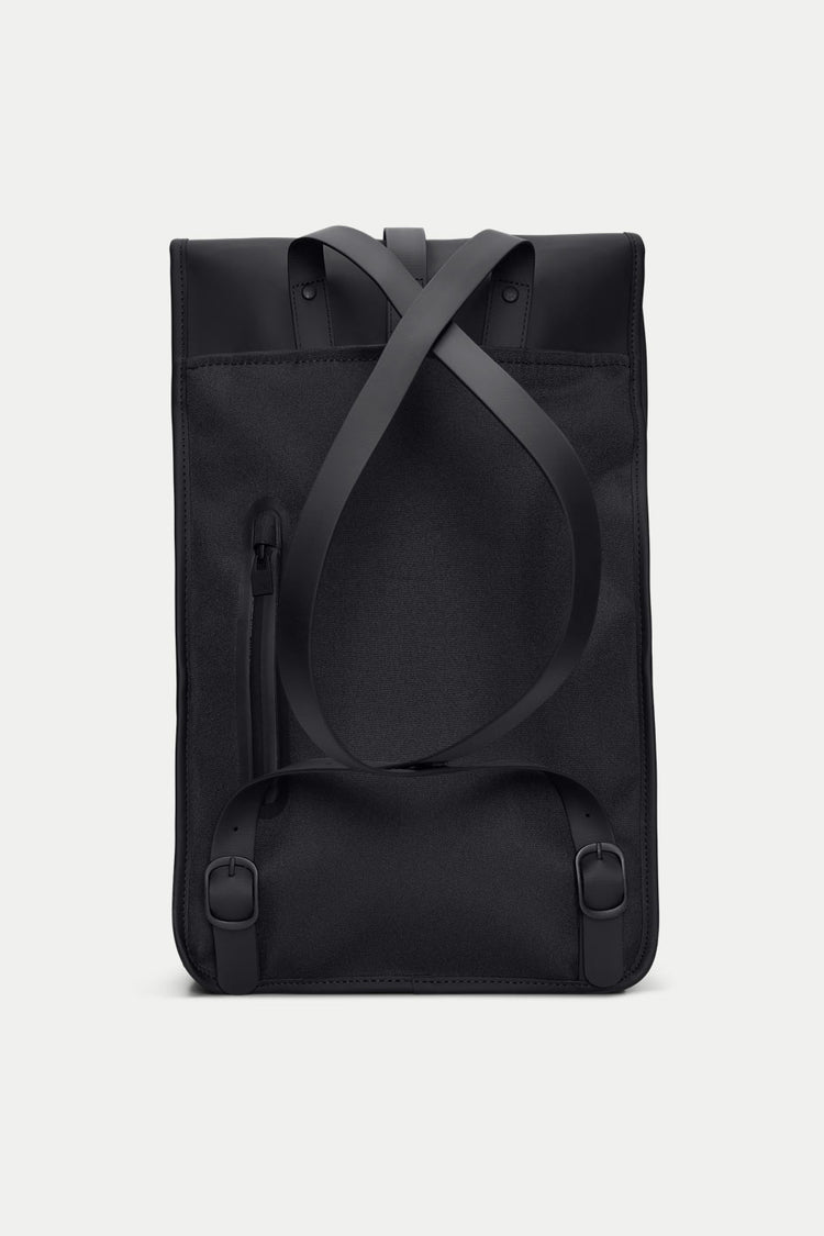 Rains Black Backpack W3 